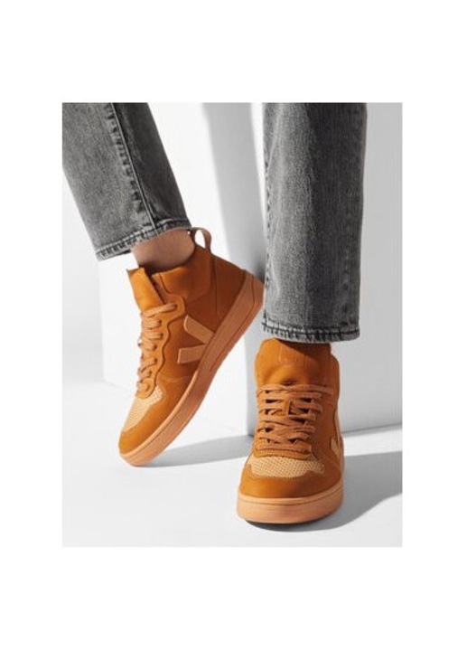 Pantofi barbati, Veja, 301484806, Piele naturala/Piele nabuc, Maro, 44 EU