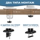 Стойка за 2 монитора 17-32" инча, Двоен регулируем ръка StableDesk, До 9 кг/екран, Организатор за кабели, Минималистичен стил за офис, гейминг, Закрепване с щипка/винт в плот, Черен