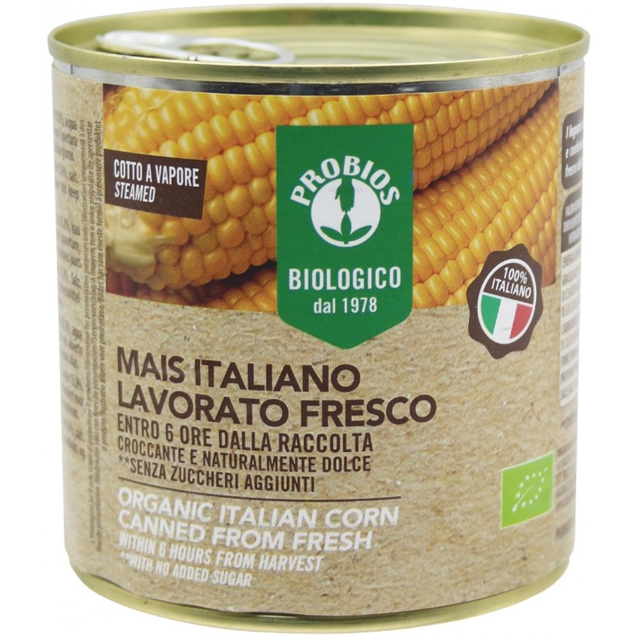 Boabe de Porumb Prefierte, Eco, 340g