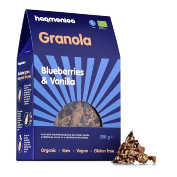 Granola Cu Afine Si Vanilie, Bio 250G