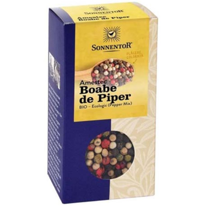Cond. Amestec Boabe Piper Sonnentor, Eco, 50g