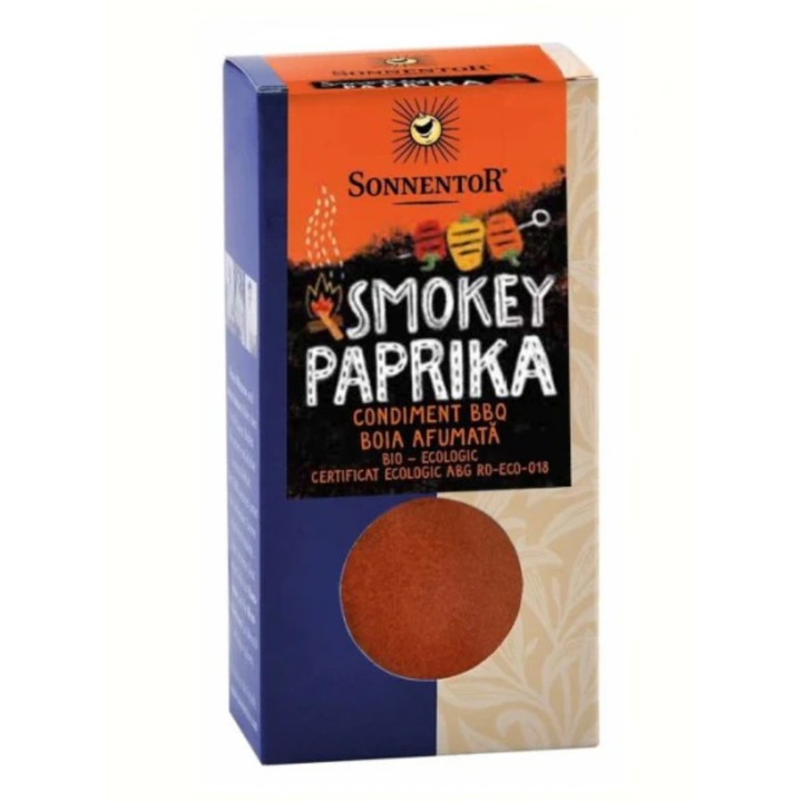 Cond. Amestec La Bbq! Smokey Paprika (Boia Afumata) Sonnentor, Eco, 50g