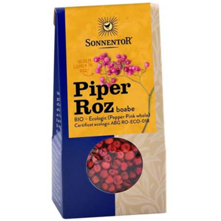 Condiment Piper Roz Boabe Sonnentor, Eco, 20g