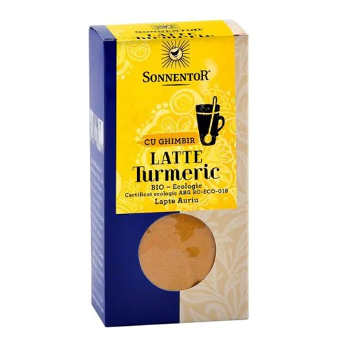 LatteTurmeric Cu Ghimbir Sonnentor, Eco, 60g eMAG.ro