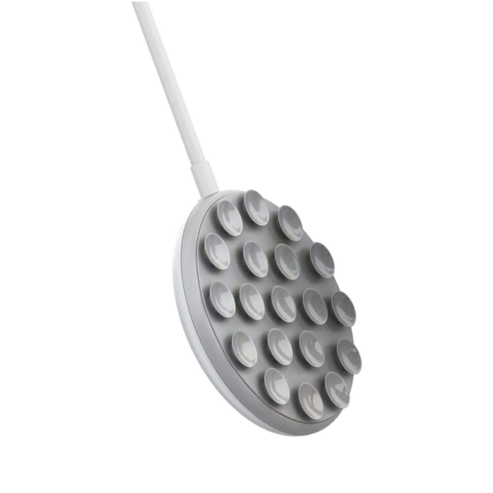 Vezeték nélküli töltő mobil eszközökhöz, Tapadókorongos rögzítési rendszer, 10 W, Fehér