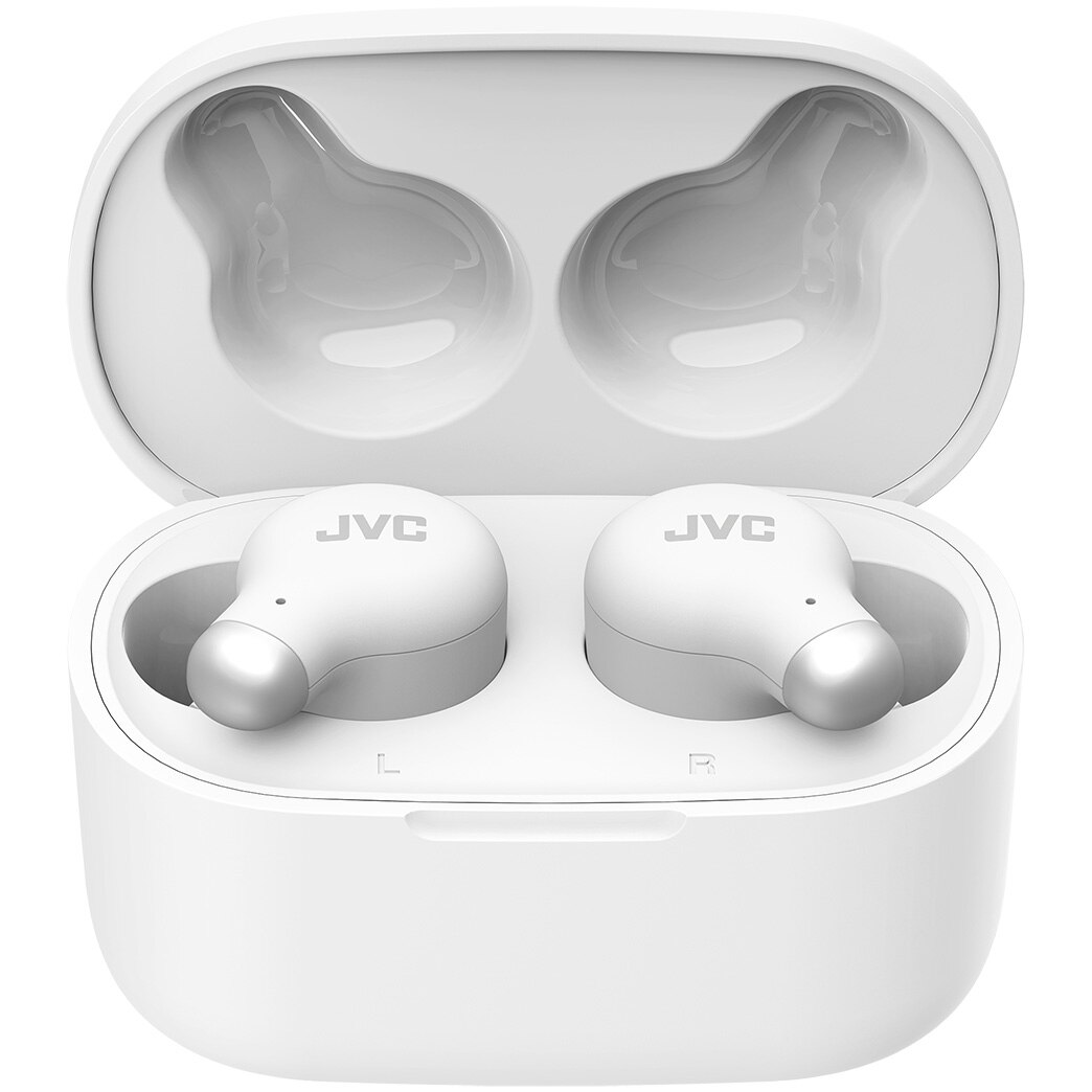 Casti audio In-Ear JVC HA-A25T-WN-E, Bluetooth, True Wireless, Alb ...