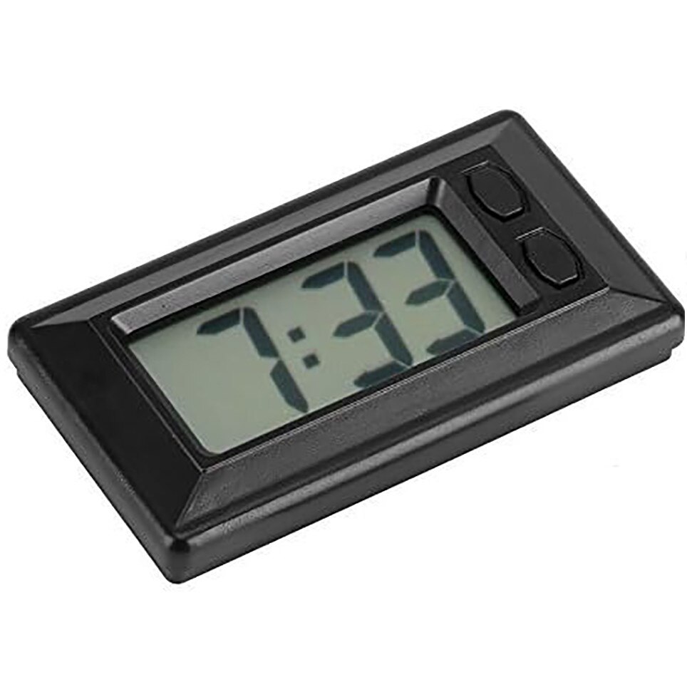 Ceas digital, Portabil, Afisaj LCD, Negru - eMAG.ro