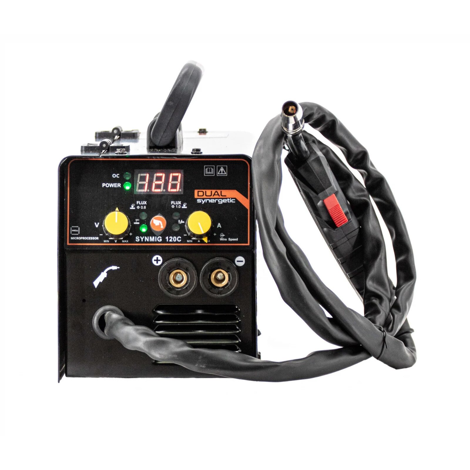 Inventor sudura MIG MAG cu sarma cu flux SYNMIG-120C, 120 A curent ...