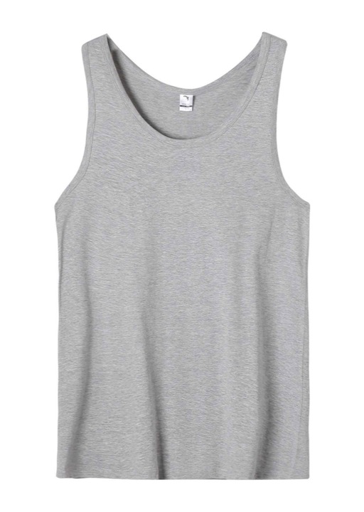 3 db-os férfi felső készlet, 100% pamut, Minőségi anyag, Kényelmes, Szürke