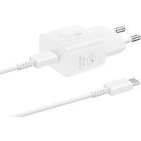 Incarcator Retea Samsung cu Cablu USB-C, 25W, 3A, 1 X USB-C, Alb