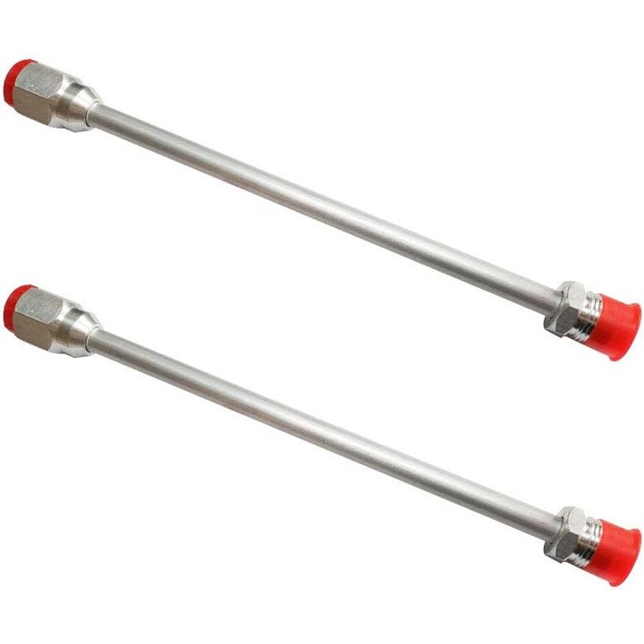 Prelungitor pentru Pistol de Vopsit Airless, QttvbTna, Aluminiu, 2 Bucati, 12mmx30cm