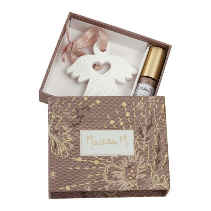 Set ceramica cu parfum de Craciun, Mathilde M/Franciaország, Portocala