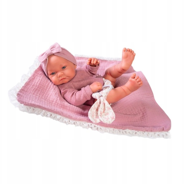 Spanyol baba, újszülött, Nica, 42 cm, 50278