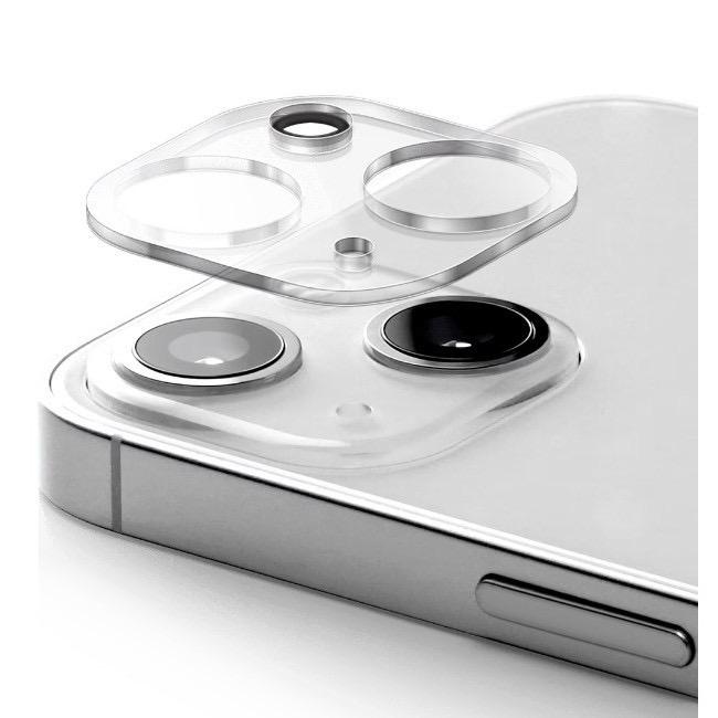 Folie protectie camera, Mkpshield, Sticla securizata, Compatibila iPhone 15/15 Plus
