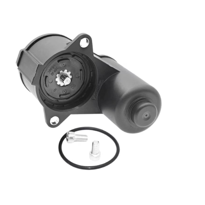 Motoras etrier frana mana cu 12 torx compatibil VW Passat B6 B7 CC Sharan Touran Audi Q3 Seat Alhambra,12 dinti, negru