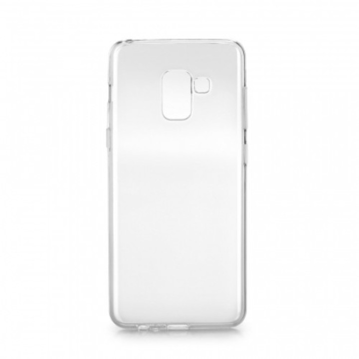 Husa TPU gel, silicon compatibil cu Samsung A8 Plus 2018, Transparent