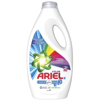 Detergent de rufe lichid Ariel Touch of Lenor Color, 40 spalari