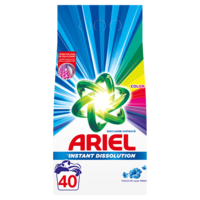Detergent de rufe pudra Ariel Touch of Lenor Color, 40 spalari