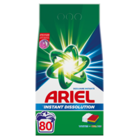 Detergent de rufe pudra Ariel White & Colors, 80 spalari