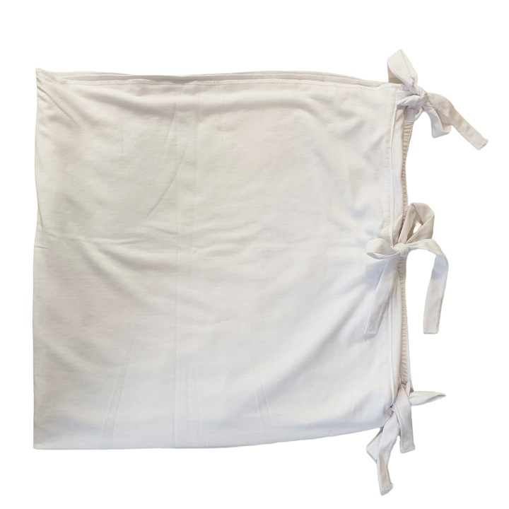 Пелена за повиване Mama Swaddle Precious Image Creations 0005147 10-186, С връзки, Памук, Бял, S/M