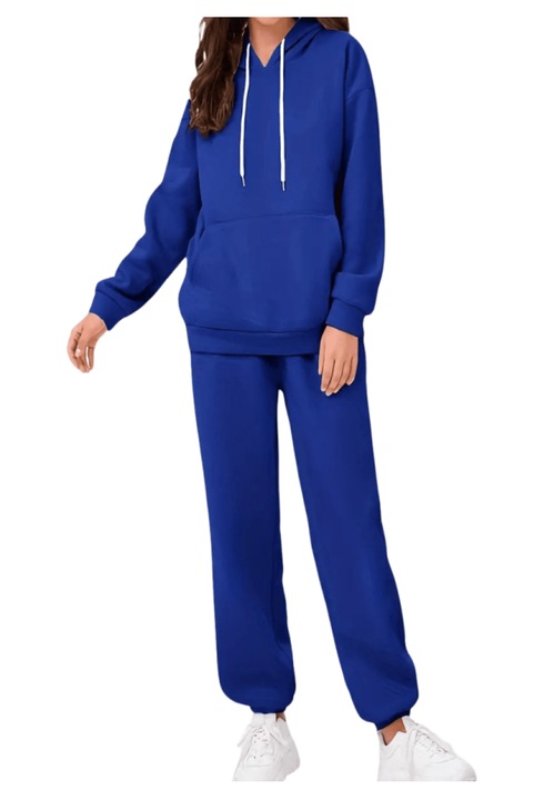 Trening pentru femei GG Moda White Tie, albastru bleumarin