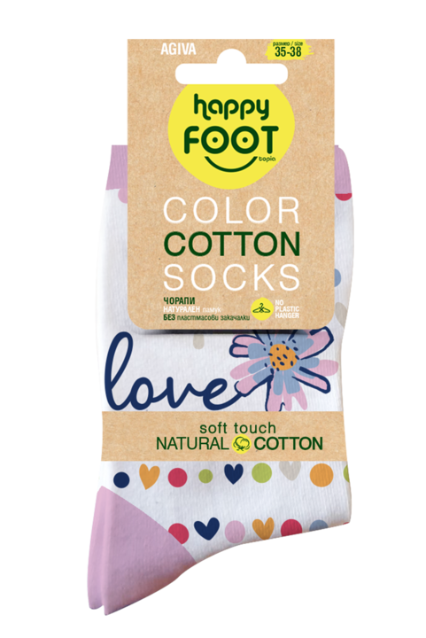 Șosete Mood pentru femei 2023, Flori