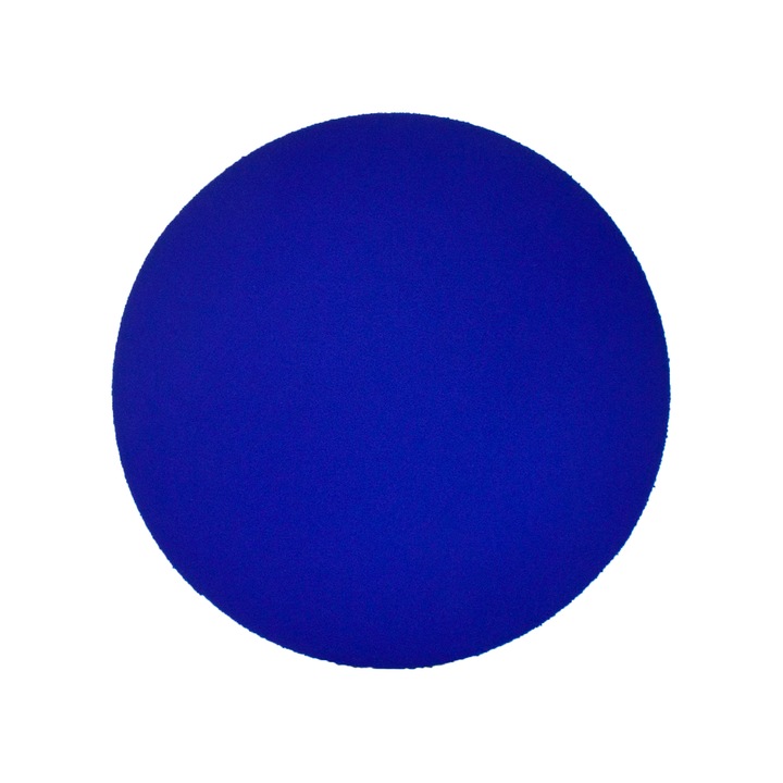 Panou acustic 3D, WallMarket, Handmade, Protectie la impact, Cerc, Decorativ, Efect acustic, Usor de instalat, 32 x 32 x 2.5 cm, Albastru inchis