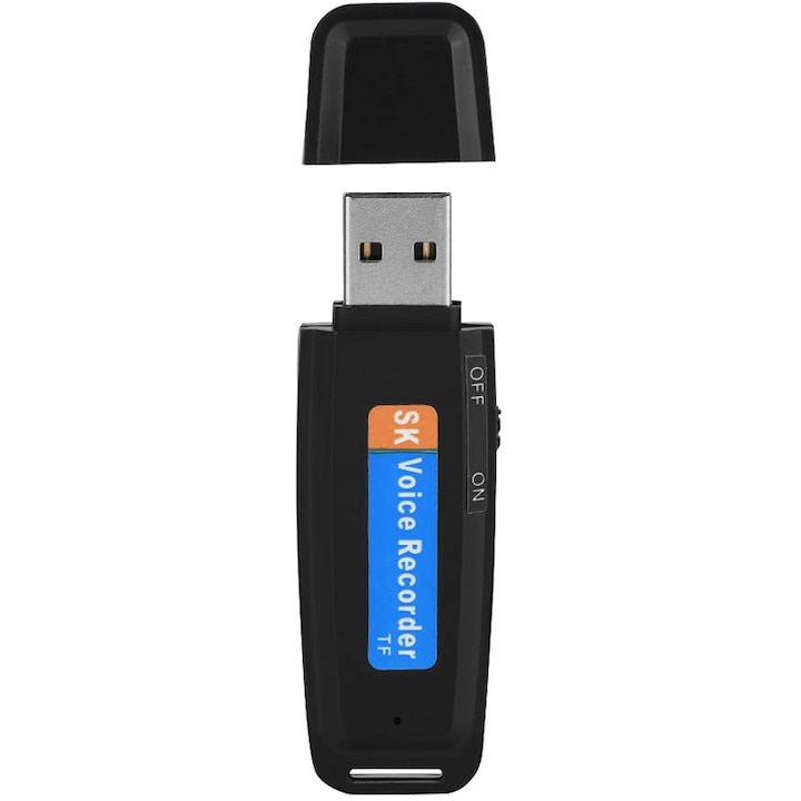 USB стик, черен