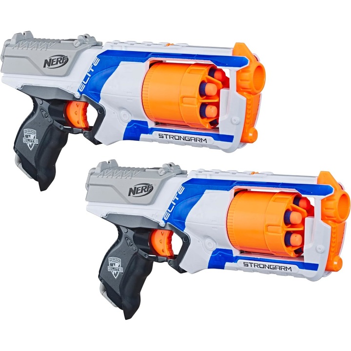 Комплект от 2 ракети N-Strike Elite, Nerf, Multicolor, 8г