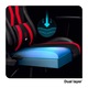 Гейминг стол Diablo X-Horn 2.0 King Size: черно-червен Diablochairs