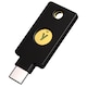 Dispozitiv criptografic securizat tip token, Yubico Security Key C NFC, FIDO, negru