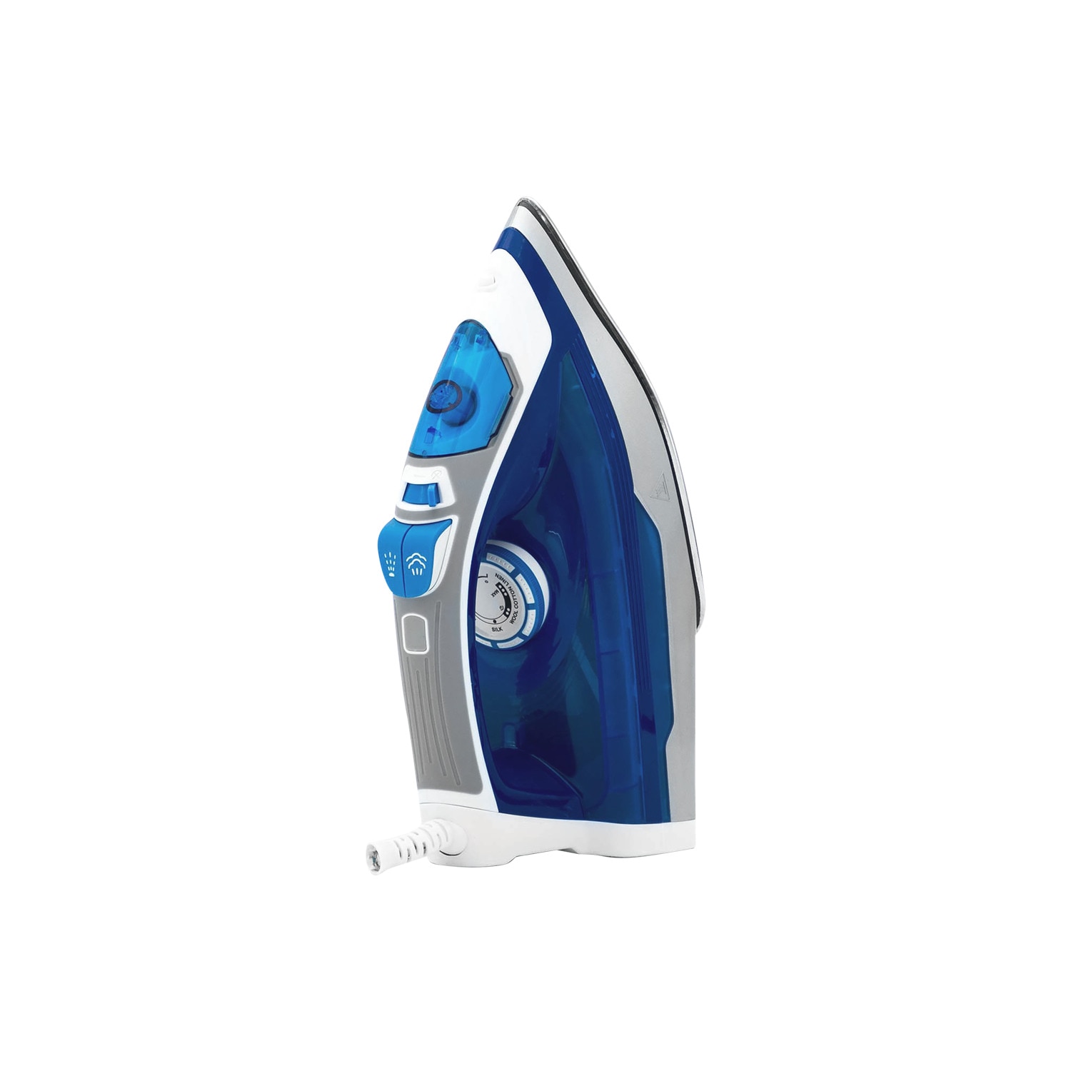 Fier de calcat cu abur Vivax IR-2200SS, Putere 2200W, termostat reglabil, rezervor de apa 320ml, Albastru