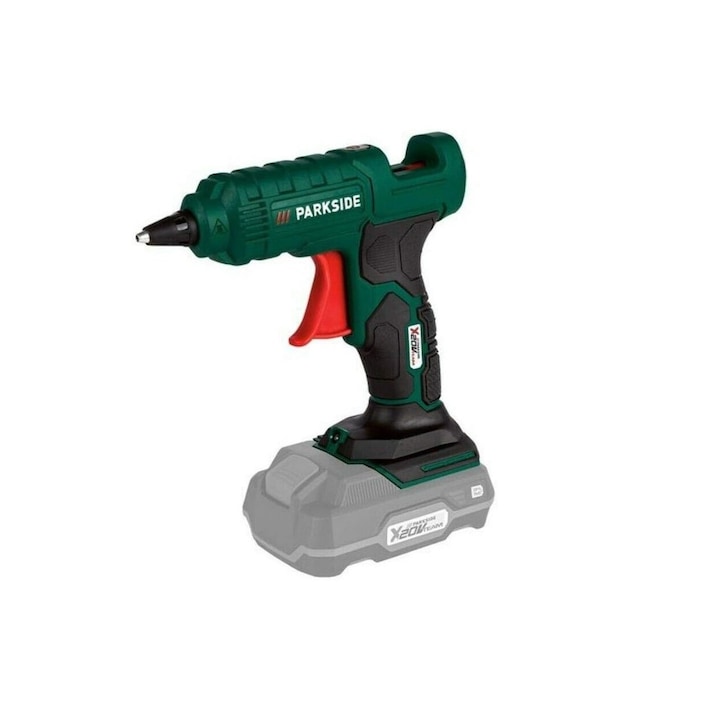 Pistol de lipit la cald fara fir PARKSIDE 20 V, PHPA 20-Li A1, fara baterie si incarcator
