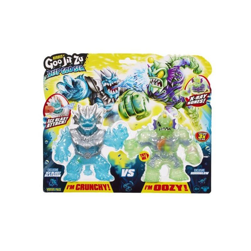 Figurina de Cauciuc Goo Jit Zu Deep Goo Sea set de batalie- Ice