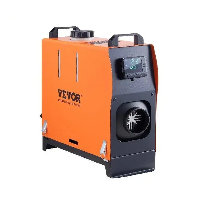 Суха дизелова печка Vevor OVXMZ-D1, Мощност 8 kW, Захранване 12V, Включени аксесоари