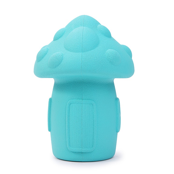 Jucarii pentru caini, in forma de ciuperci, Cauciuc, Albastru