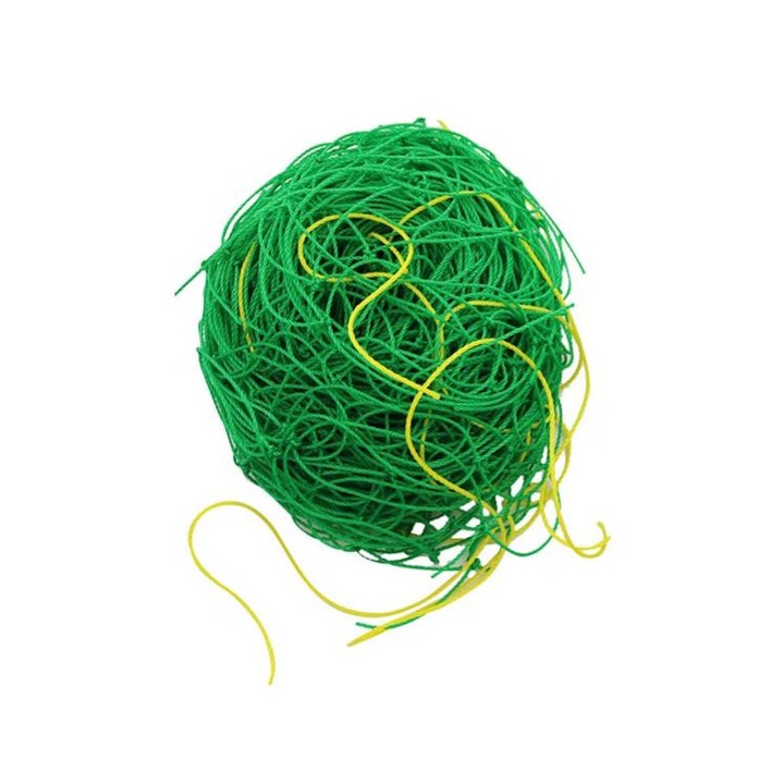 Háló uborkának vagy kúszónövénynek, 1, 8 x 3, 6 m, UV álló, zöld