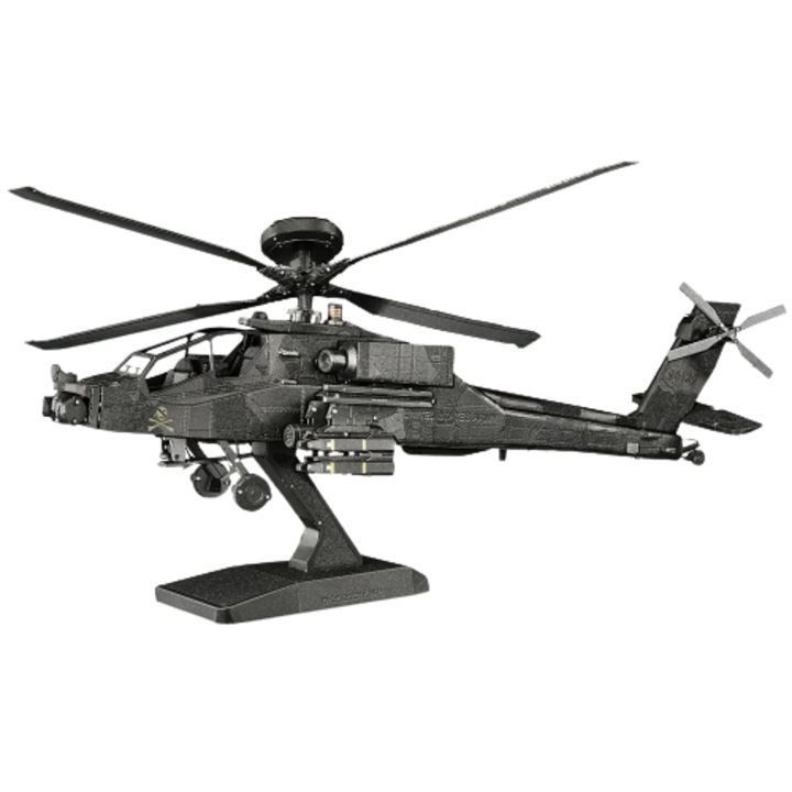 3D пъзел, Piececool, Хеликоптер AH-64 Apache, 145 части