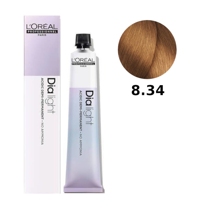 Vopsea de par, L'Oreal Paris, 8.34, Blond