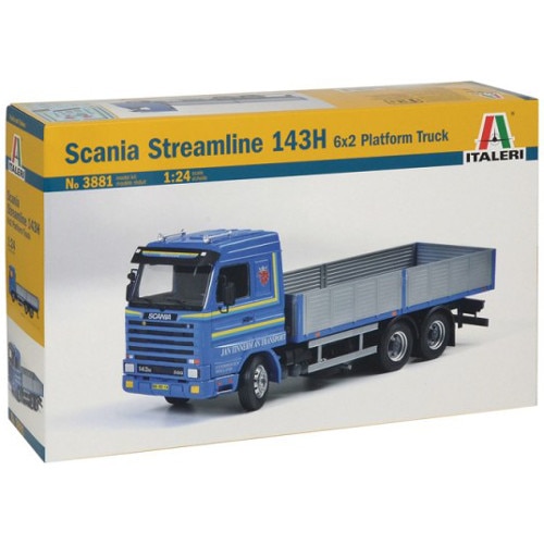 Italeri Camion Cu Platforma 6x2 Scania Streamline 143h Emagro