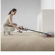 Aspirator vertical cu spalare Dyson V15s Detect Submarine 448798-01, 660 W, 0.76 l, 240 AW, autonomie 60 minute, galben/nichel