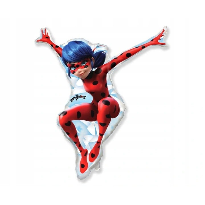 Miraculous Ladybug, Katicabogár és Fekete macska kalandjai fólia lufi 36 cm MLG321289