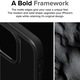 Optim Design tok Apple iPhone 15 Pro Max készülékhez, Fusion Smart Protection, Ütésgátló, Extra markolat textúra, Leesésgátló, Katonai minőségű védelem, Fekete átlátszó