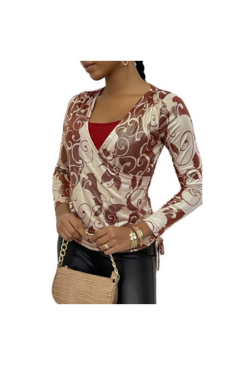 Bluza CX B099R culoare rosu, marime S/M