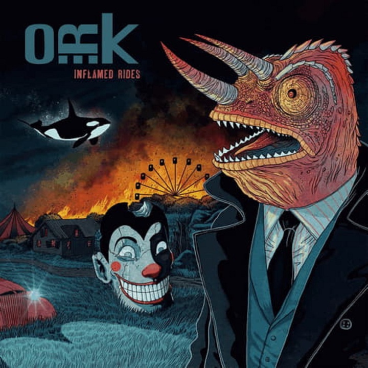 O. R. K. - Inflamed Rides - Blue Vinyl