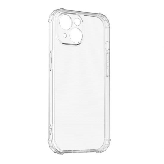 Husa Compatibila cu iPhone 15, Silicon, Anti Shock, Transparenta, 1.5mm