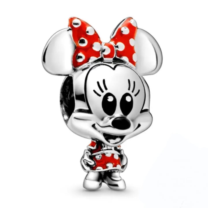 Talisman Argint 925, Charm compatibil Pandora - Minnie Mouse