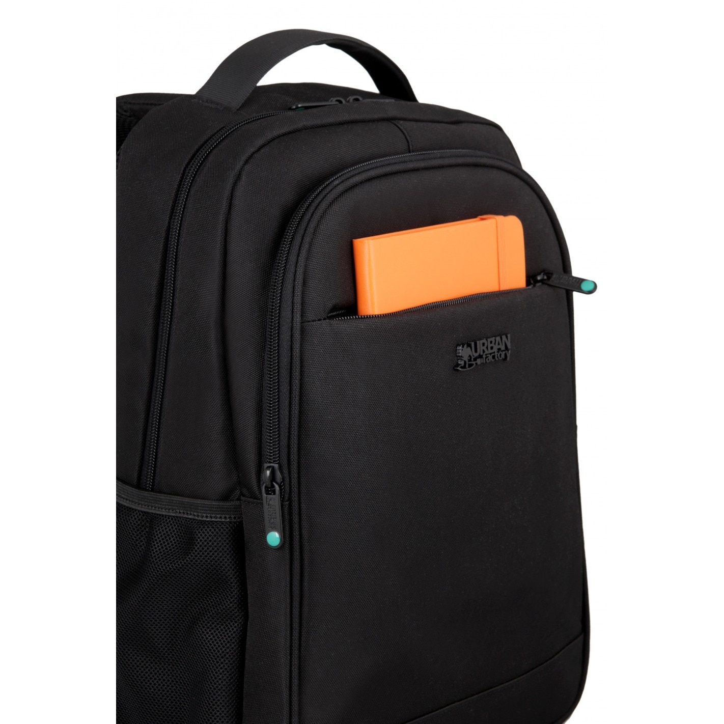 Rucsac pentru notebook, Urban Factory, Stofa, Dailee, 15.6", Negru