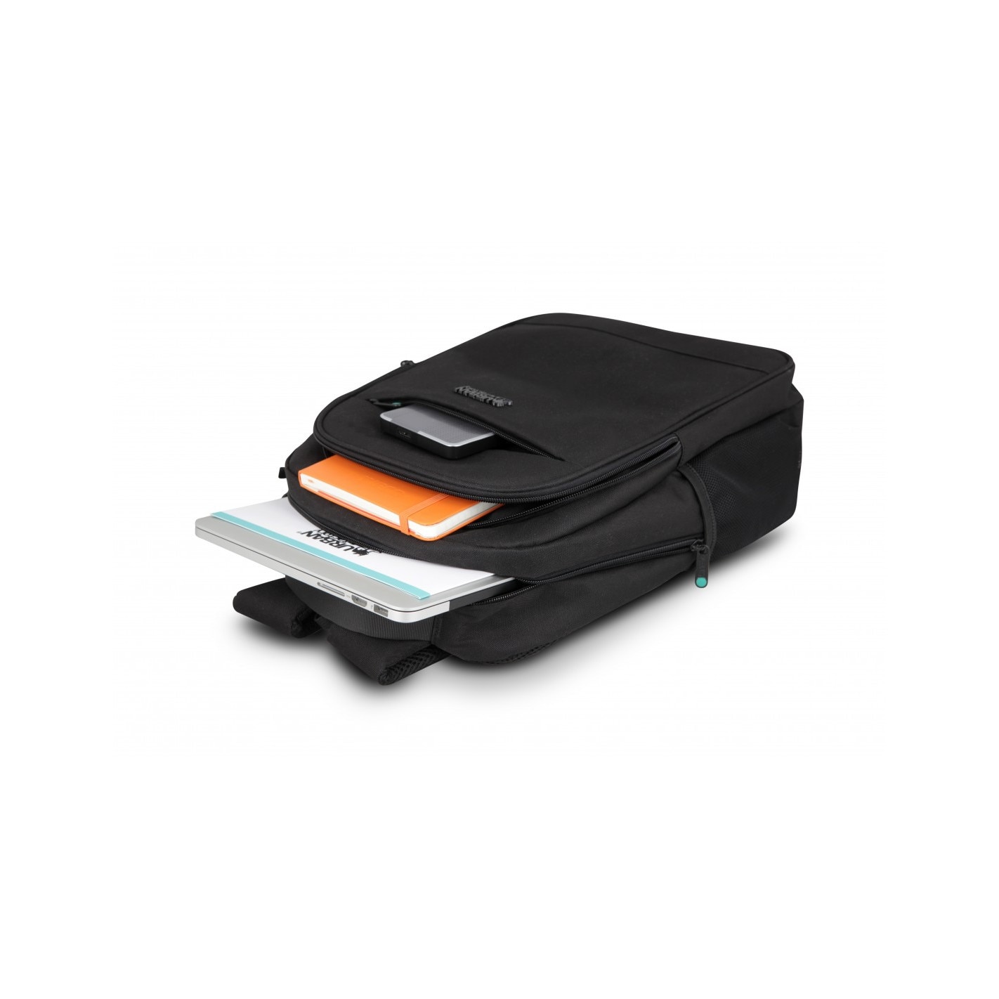 Rucsac pentru notebook, Urban Factory, Stofa, Dailee, 15.6", Negru