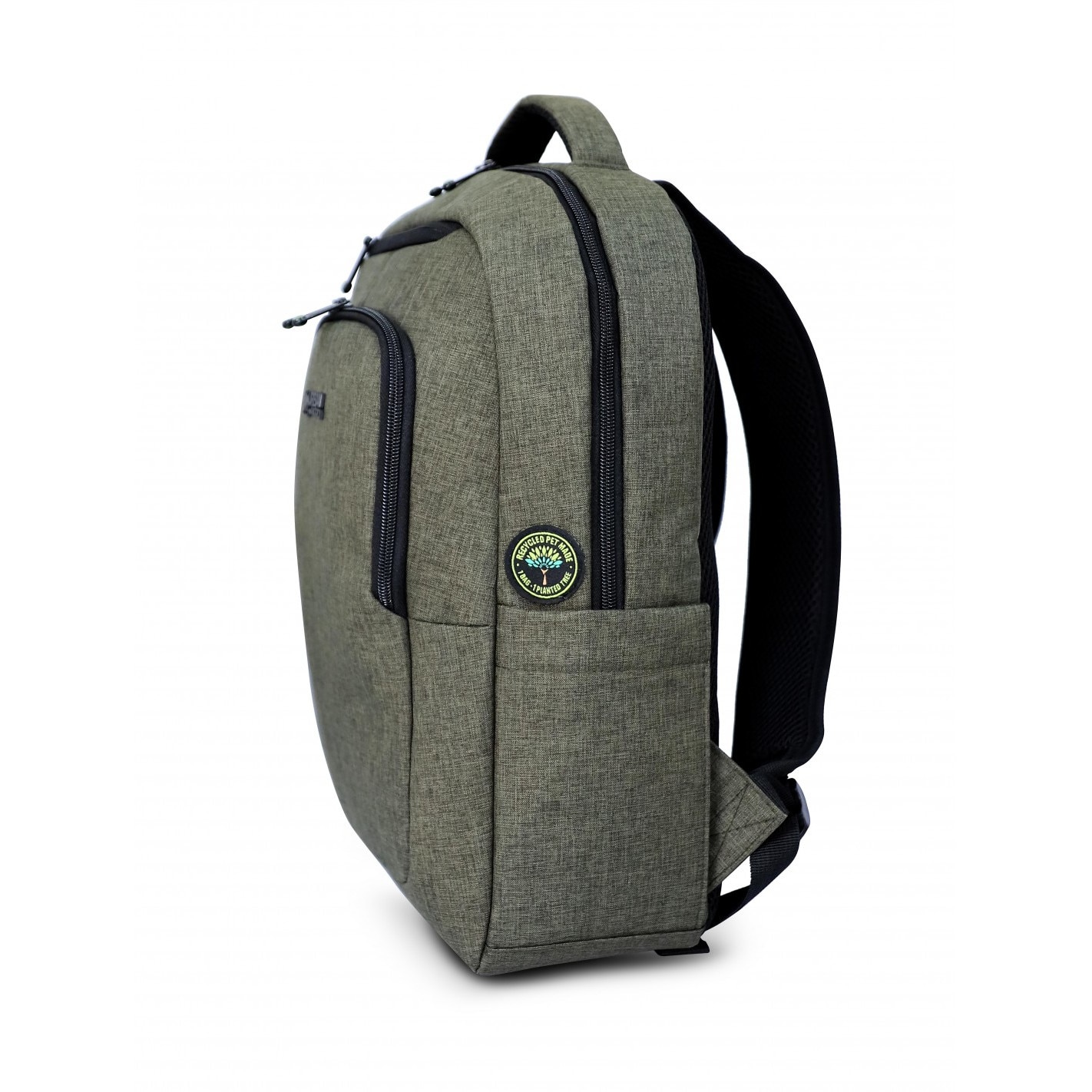 Rucsac pentru notebook, Urban Factory, Stofa, Cyclee City eco, 15.6", Kaki